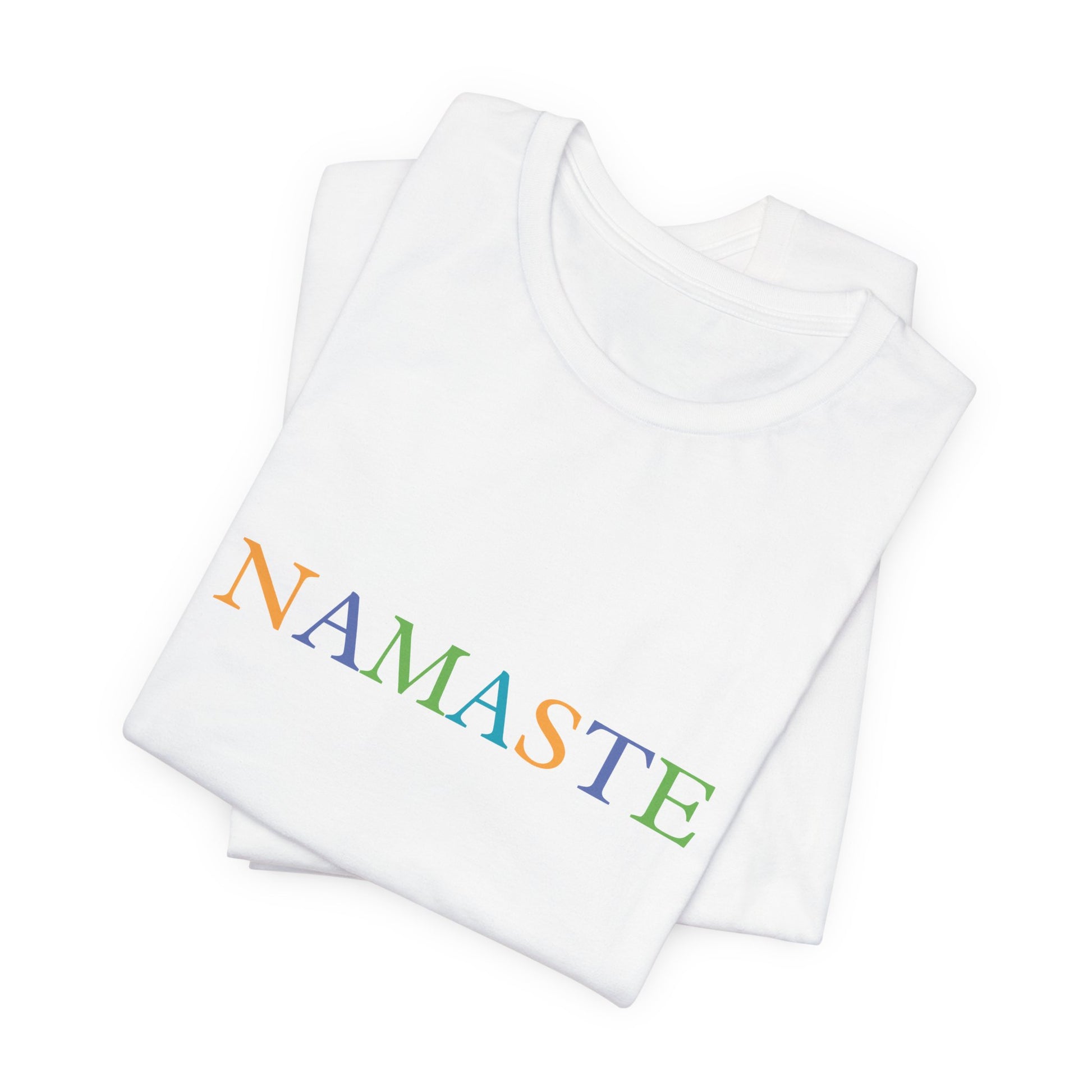 Tramunquiero NAMASTE Unisex T-Shirt mit Rundhalsausschnitt