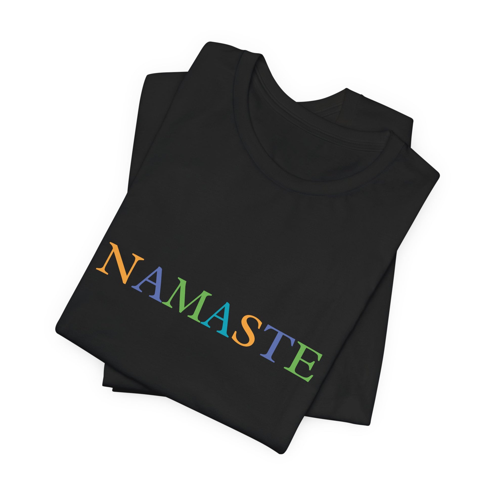 Tramunquiero NAMASTE Unisex T-Shirt mit Rundhalsausschnitt